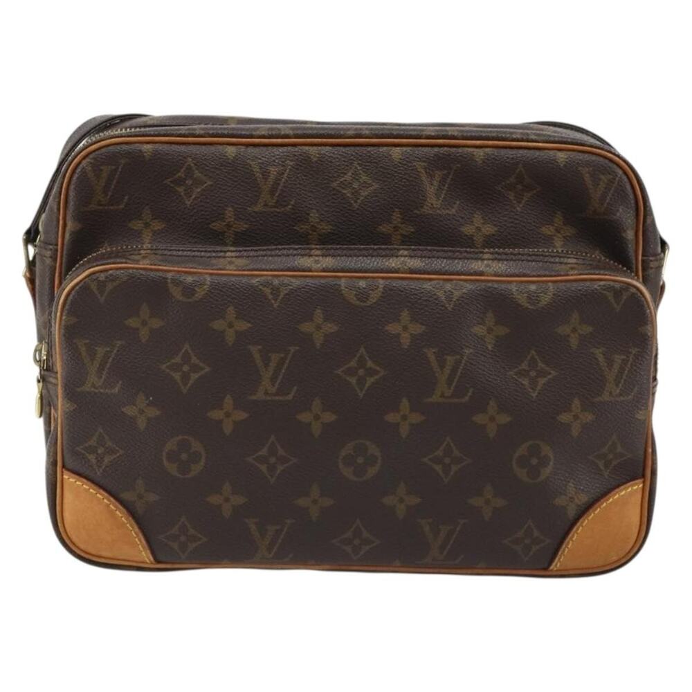 Louis Vuitton Monogram Nile Shoulder Bag Brown